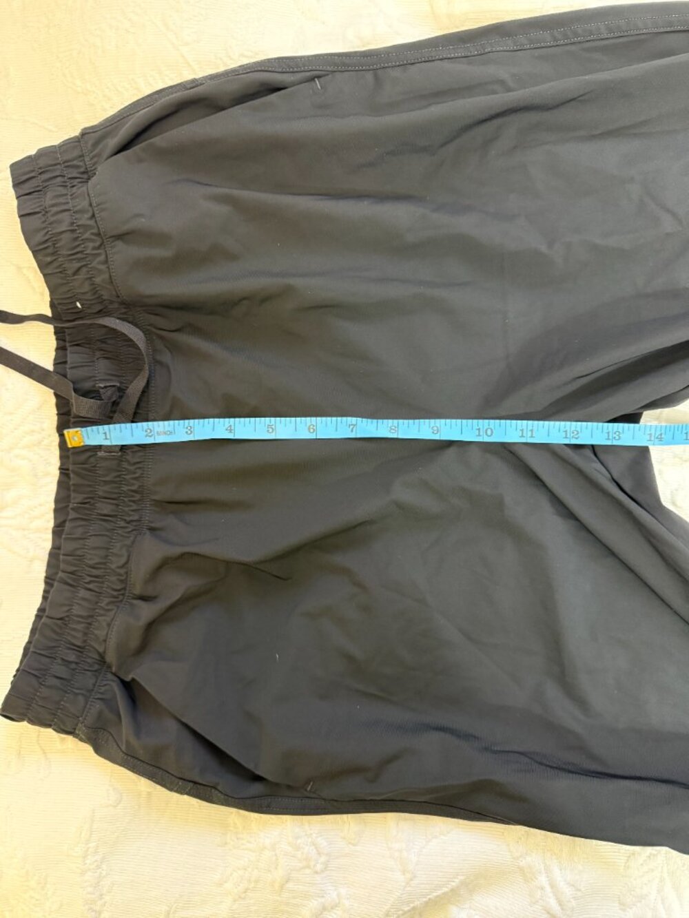 🪩 2/20 Unknown Brand Black Active Wind Pant Joggers Size M - Picture 4 of 8